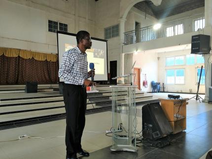 Dr. Nelson Ahilijah, president of Ghana Christian University College, wants professors to disciple students to be the hands and feet of Jesus in their communities—no matter their profession or program of study.