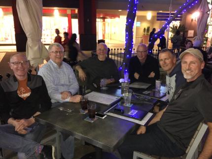 From left: Larry Doornbos, Jul Medenblik, Allen Likkel, Shawn Sikkema, Rob Hogendoorn, and Kris Vos