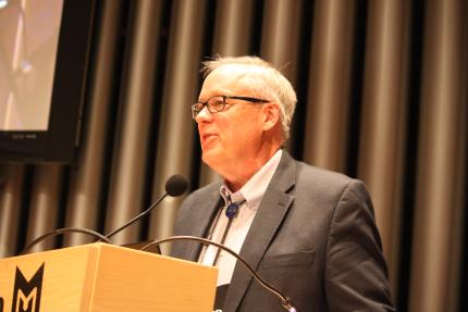 Dr. Steven Timmermans gives a State of the Church address to Synod 2019