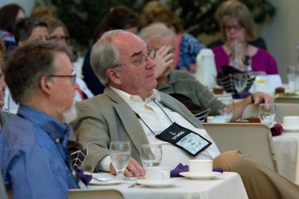 Banner editor Rev. Robert De Moor and executive director emeritus Rev. Joel Boot.