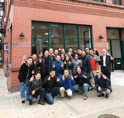 Korean pastors and others in New York City