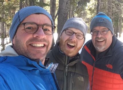 Mark Quist (left), Eric Snyder, Rick Ebbers