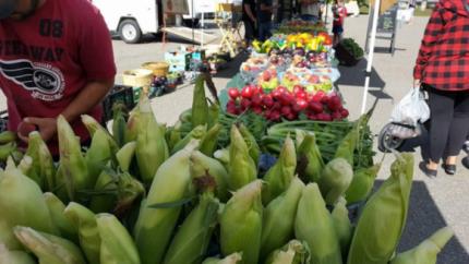 Bethel CRC offers their parking lot for a farmer's market as one way to engage with its community. 