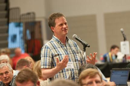 David Kromminga said George Vander Weit “would speak up even when it was uncomfortable to do so.”