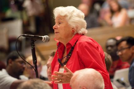 Deacon adviser Trena Boonstra