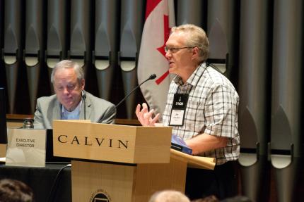 Joe Vanden Akker, Classis Minnkota: “Words are important and especially as we use them in worship.”