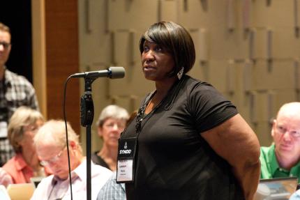 Lenore Maine, Classis Hackensack: Even if others don’t think they need [The Belhar], we in New Jersey need it.