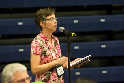 Kathy Smith, Classis British Columbia North-West: “It’s a gift to see how God has protected and blessed the church.”