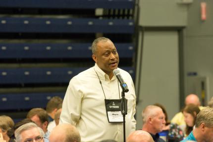 Wayne Coleman, Classis Thornapple: “To be theological is not just to be intellectual. . . . The Belhar Confession is about the Spirit of God.”