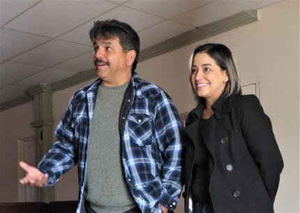 Pastor Cardona & daughter Candy