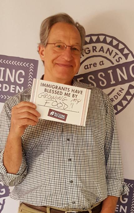 Peter Vander Meulen has been a strong advocate for immigrant rights.