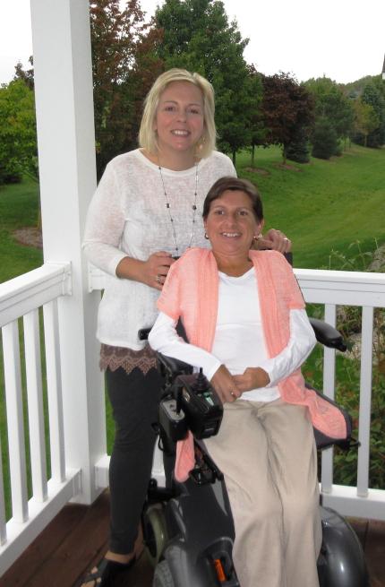 Sara Walters and Gwen Rubio have started a ministry that helps find homes for persons who are physically disabled.