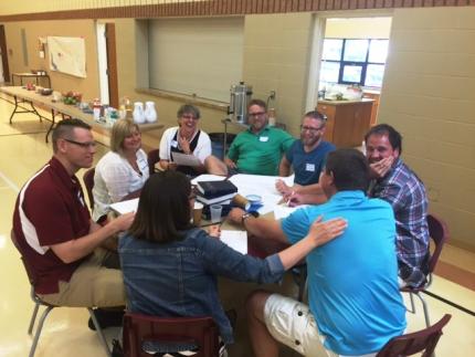 Taste and See participants share thoughts on leadership.