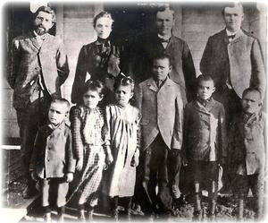 Henry Whipple, first row, far left