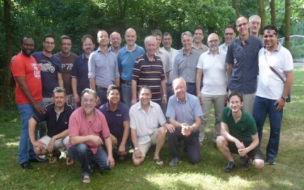 Some of the pastors who attended the seminars presented in Italy by Jeffrey Weima (second row, second from right)