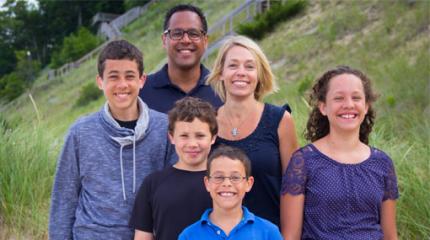 Blackmon, his wife, Betsy, and their children, Luke, 16; Jessica, 14; David, 10; and Jonathan, 7